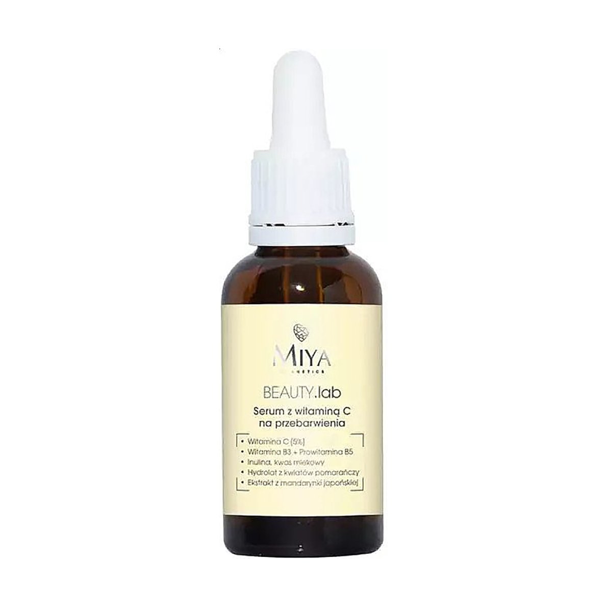 

Сироватка для обличчя Miya Cosmetics Beauty Lab Serum для гіперпігментованої шкіри, з вітаміном С, 30 мл