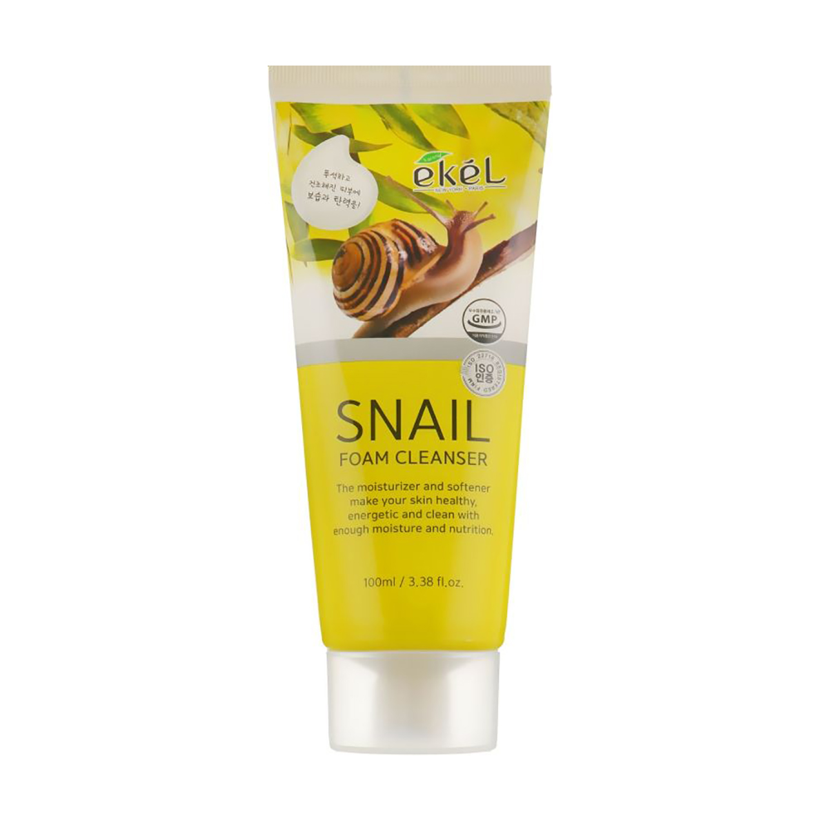 

Пінка для вмивання Ekel Snail Foam Cleanser з муцином равлика, 100 мл