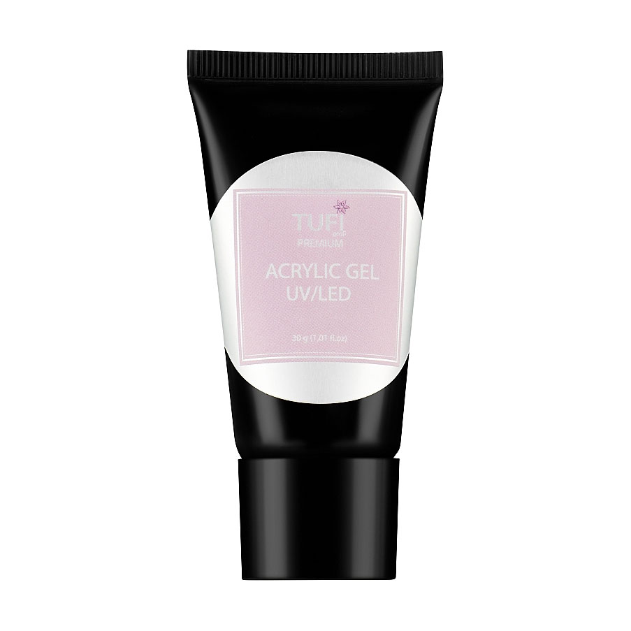 

Уцінка! Акрил-гель для нігтів Tufi Profi Premium Acrylic Gel UV/LED, G01 Shine Crystal, 30 г