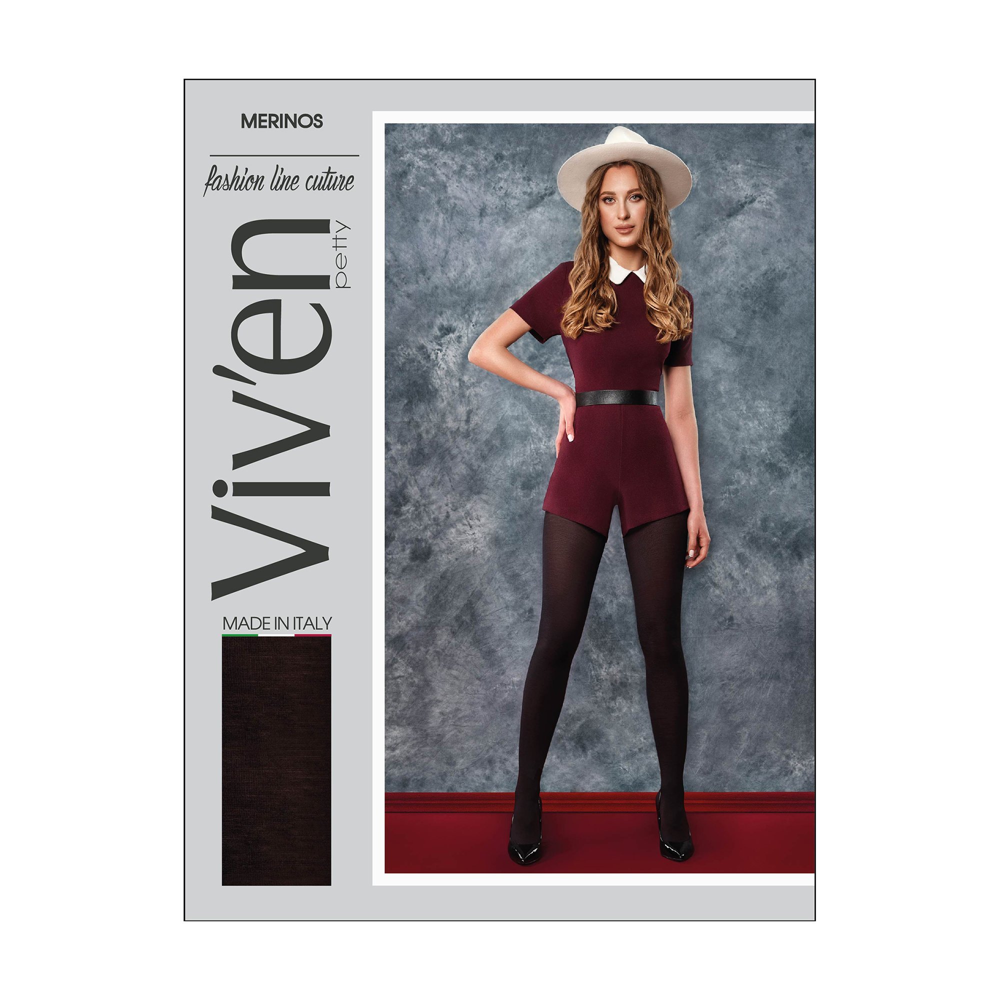 

Колготки жіночі Viv'en petty Merinos, чорні, розмір 2