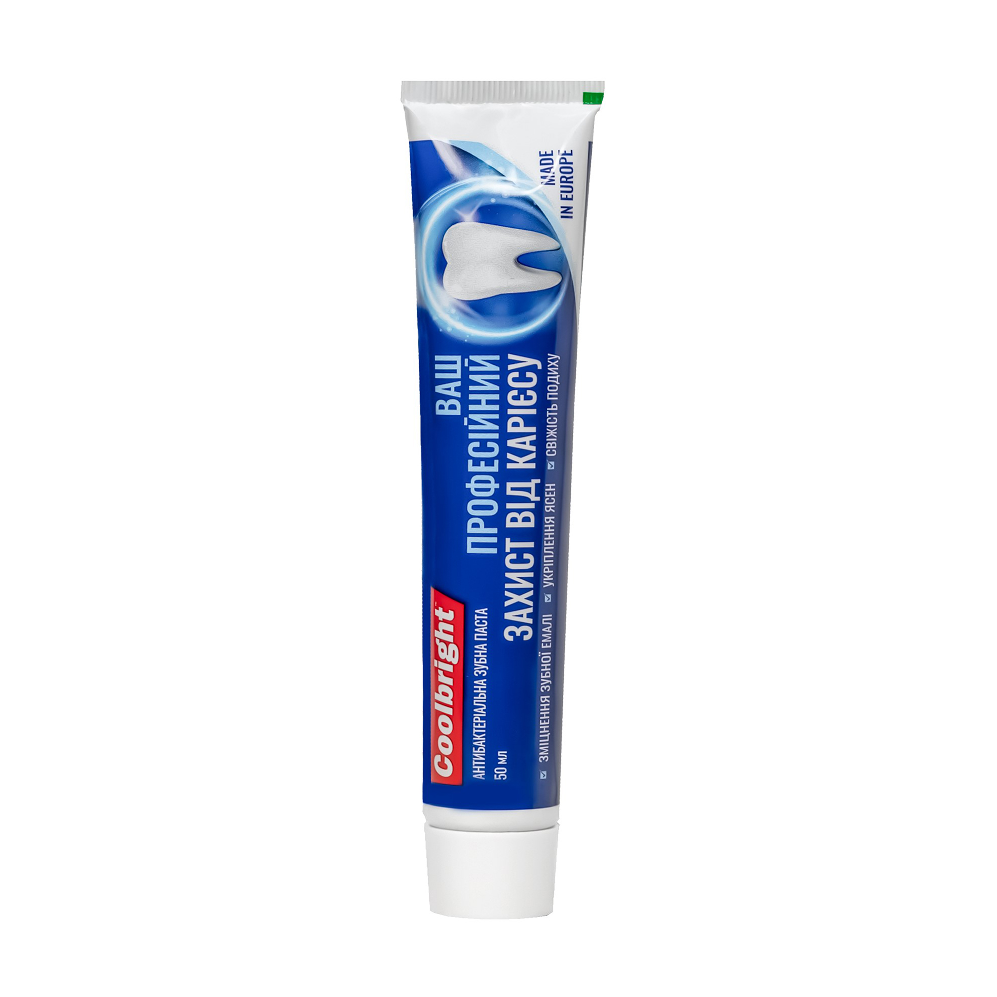

Зубна паста Coolbright Caries Protection Захист від карієсу, 50 мл
