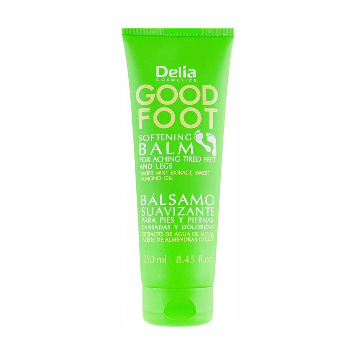 

Уцінка! Пом'якшуючий бальзам для ніг Delia Cosmetics Good Foot Softening Balm For Heavy Tired Feet and Legs, 250 мл