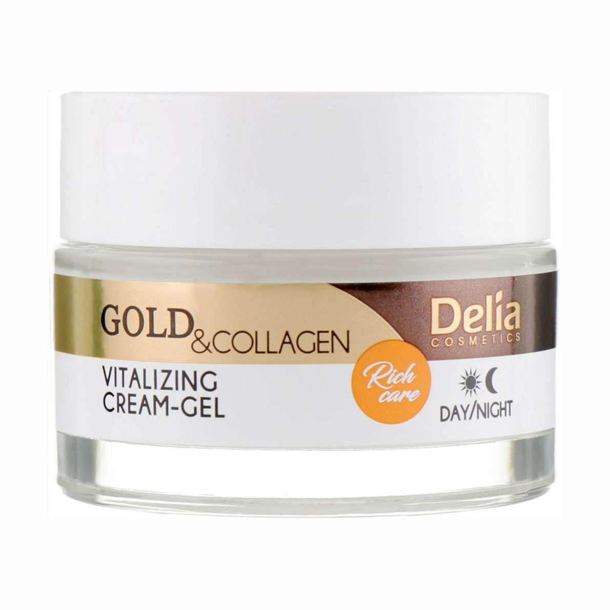 

Віталізирувальний крем-гель для обличчя Delia Cosmetics Gold & Collagen Vitalizing Cream-Gel, 50 мл