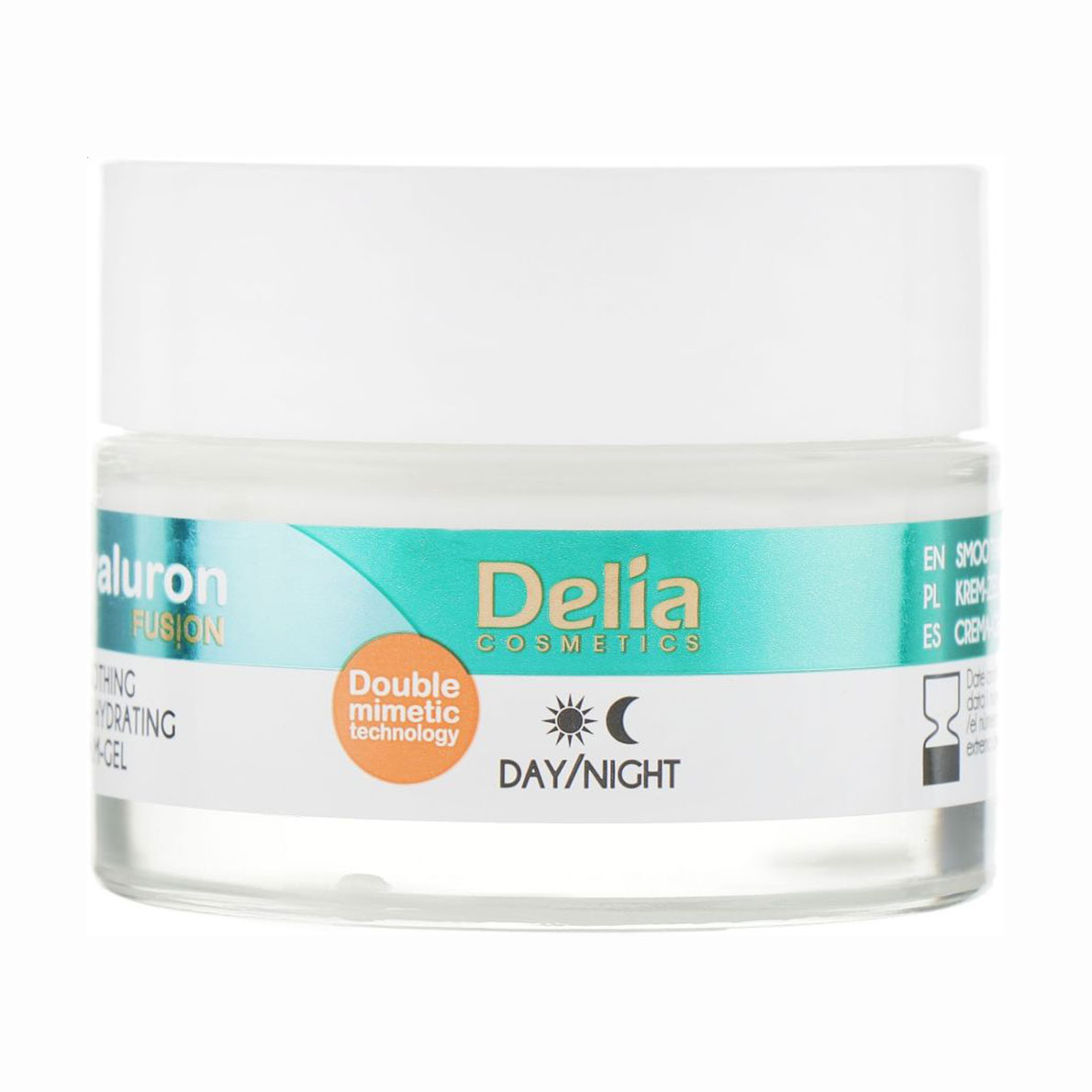 

Розгладжувальний крем-гель для обличчя Delia Cosmetics Hyaluron Fusion Smoothing And Hydration Cream-Gel, 50 мл