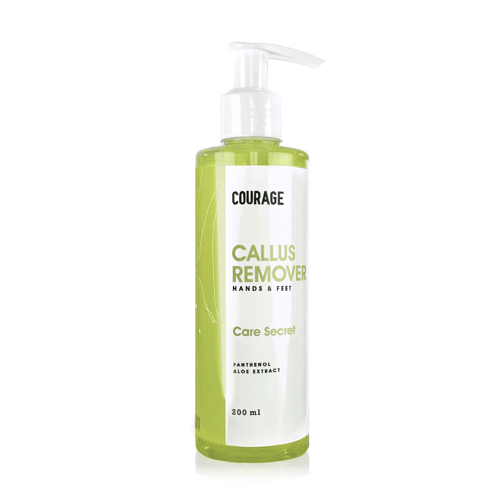 

Гель для видалення загрубілої шкіри стоп Courage Care Secret Callus Remover, 200 мл