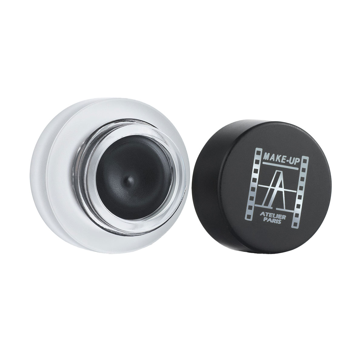 

Гелева підводка для очей Make-Up Atelier Paris чорна, 2 г