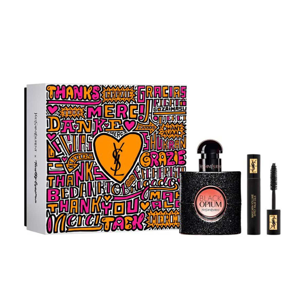 

Парфумований набір жіночий Yves Saint Laurent Black Opium (парфумована вода, 30 мл + туш для вій, 2 мл)