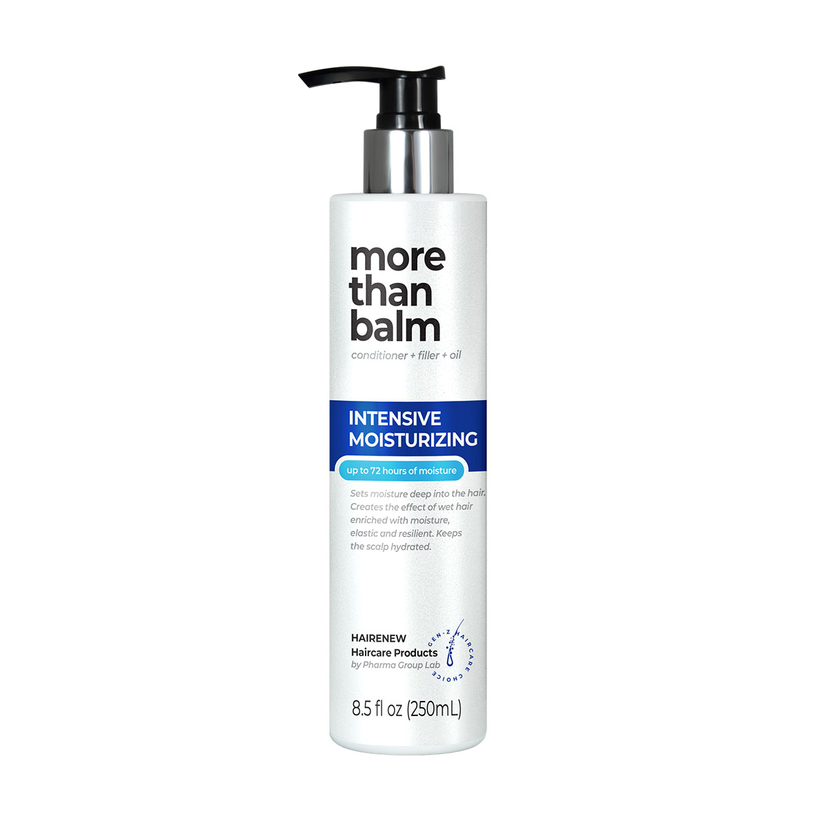 

Бальзам для волосся Hairenew Intensive Moisturizing Balm Аквабомба миттєвої дії, 250 мл