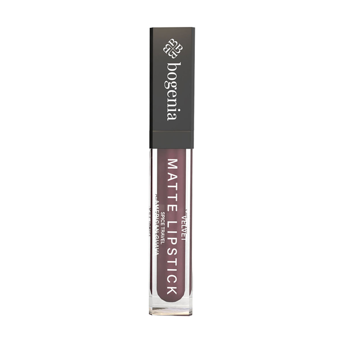 

Рідка помада для губ Bogenia Liquid Matte Lipstick Spice Travel BG720, 004 American Guava, 8 мл
