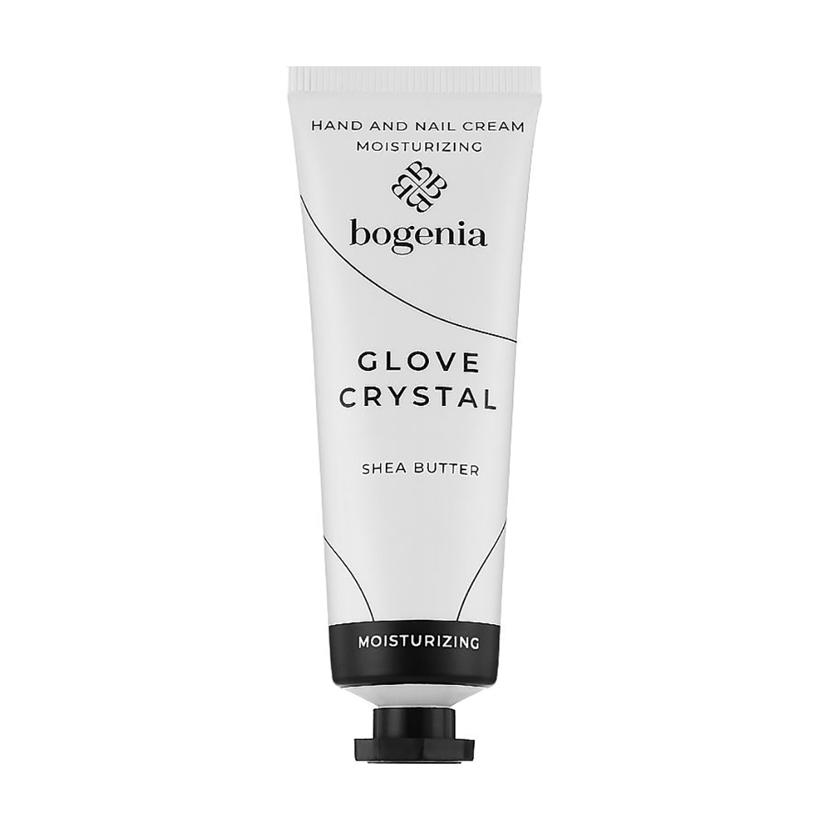 Акція на Зволожувальний крем для рук та нігтів Bogenia Glove Crystal Moisturizing Hand And Nail Cream з маслом ши, 30 мл від Eva