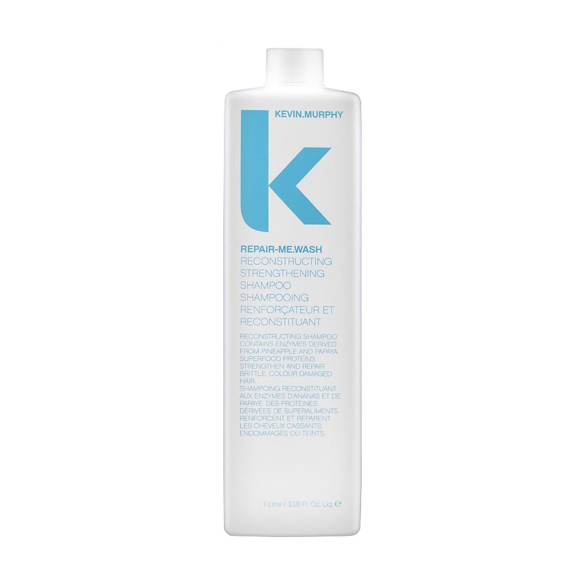 

Реконструювальний та зміцнювальний шампунь для волосся Kevin.Murphy Repair-Me.Wash, 1 л