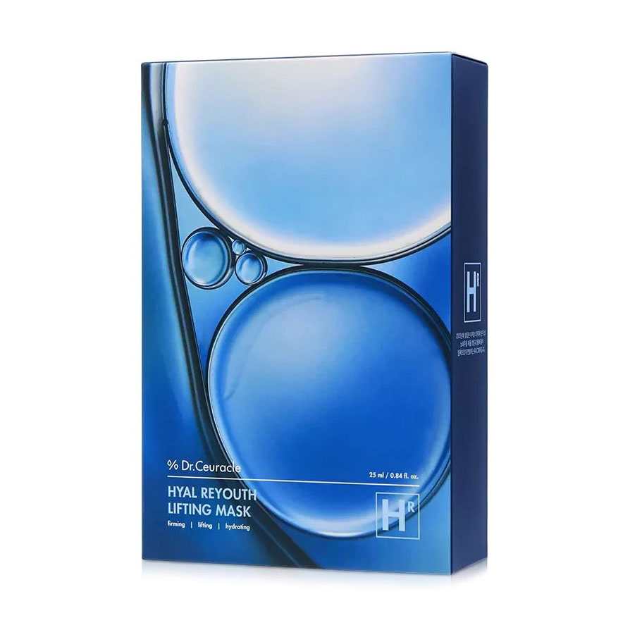 

Уцінка! Зволожувальна маска для обличчя Dr.Ceuracle Hyal Reyouth Lifting Mask з ефектом ліфтингу, 10*25 мл