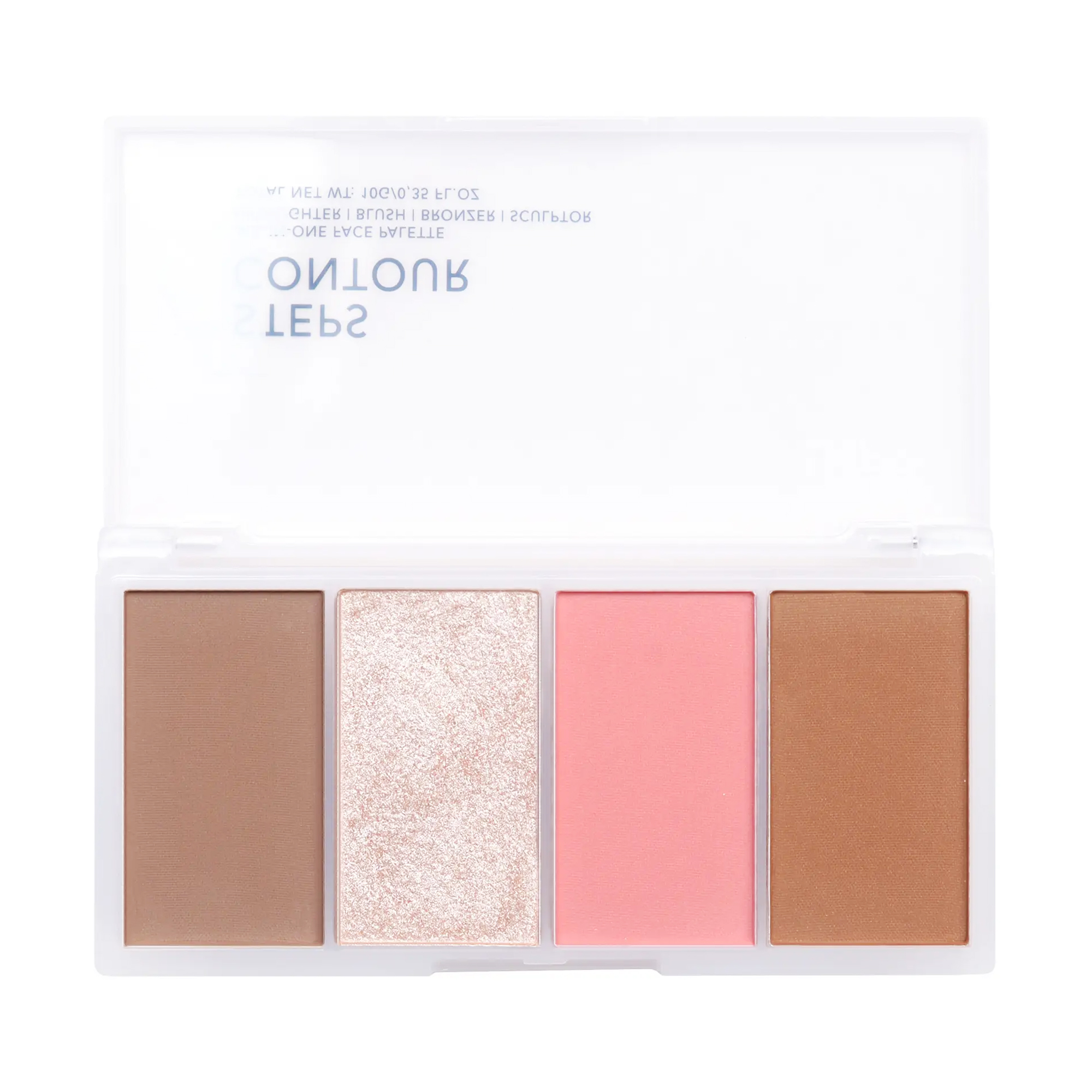 

Набір для контурування обличчя LN Pro 4 Steps Contour 101, 10 г