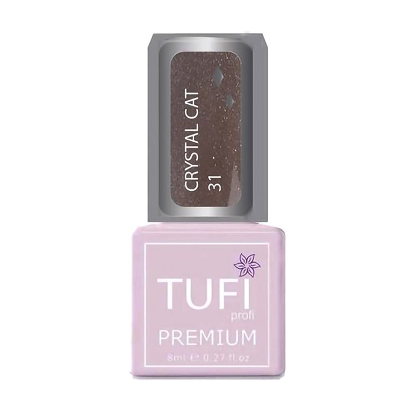 

Уцінка! Гель-лак для нігтів Tufi Profi Premium Crystal Cat 31 Циркон, 8 мл