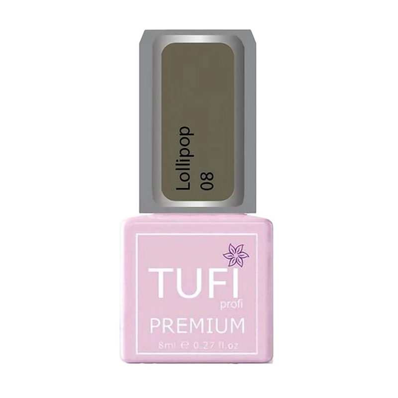 

Гель-лак для нігтів Tufi profi Premium Lollipop 08 Дюшес, 8 мл