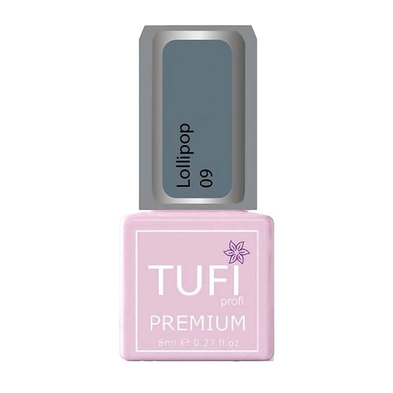 

Гель-лак для нігтів Tufi profi Premium Lollipop 09 М'ята, 8 мл
