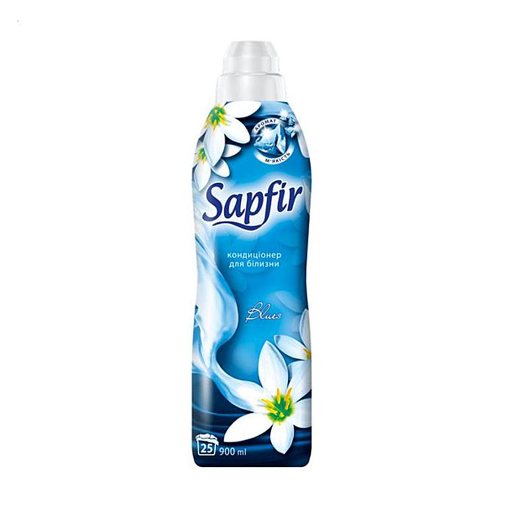 

Кондиціонер для білизни Sapfir Blues 25 циклів прання, 900 мл