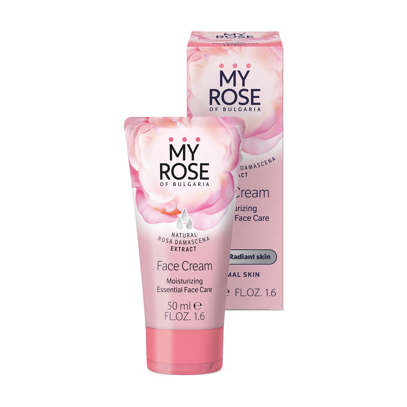 Акція на Зволожувальний крем для обличчя My Rose Face Cream, 50 мл від Eva