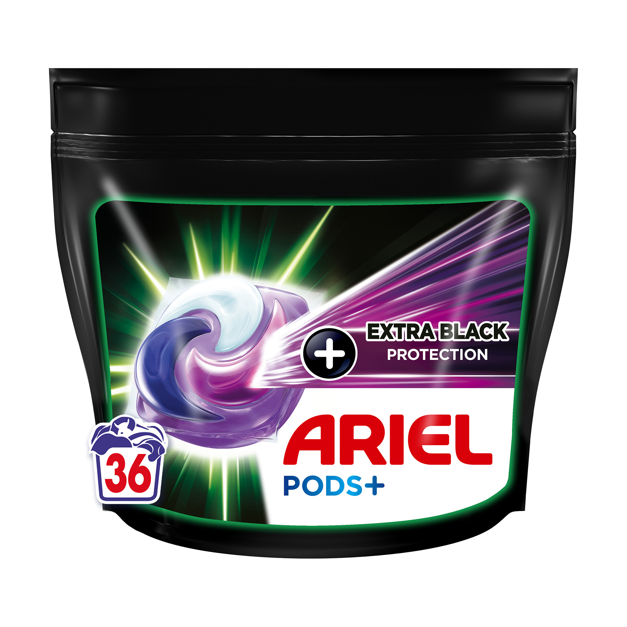 

Капсули для прання ARIEL Pods+ Revita Black, 36 циклів прання, 36 шт