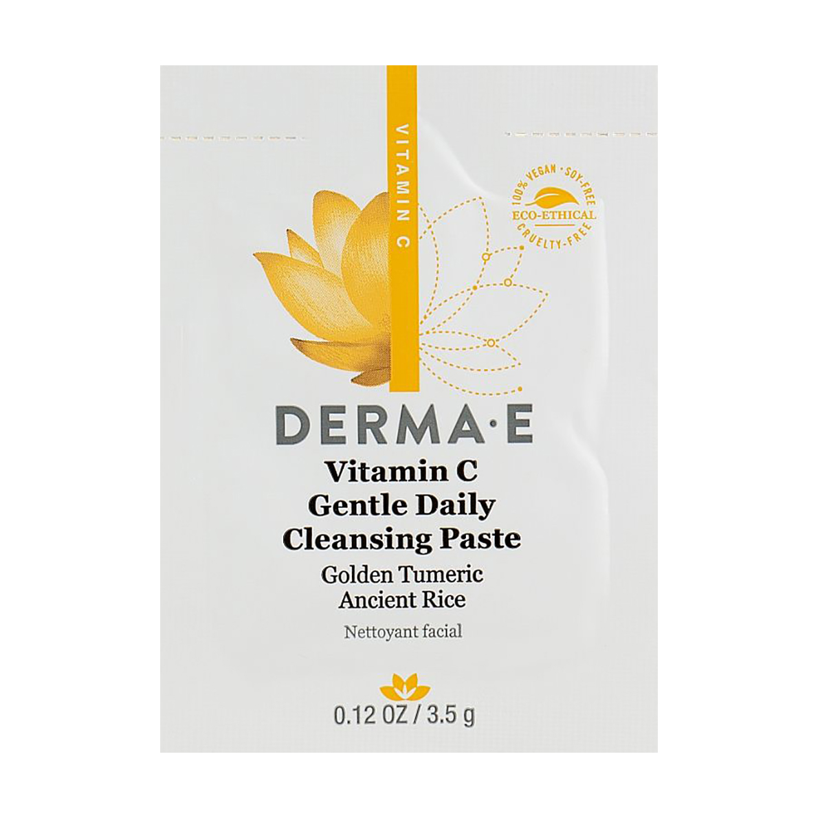 

Ніжна щоденна очищувальна паста для обличчя Derma E Vitamin C Gentle Daily Cleansing Paste, 3.5 г (пробник)