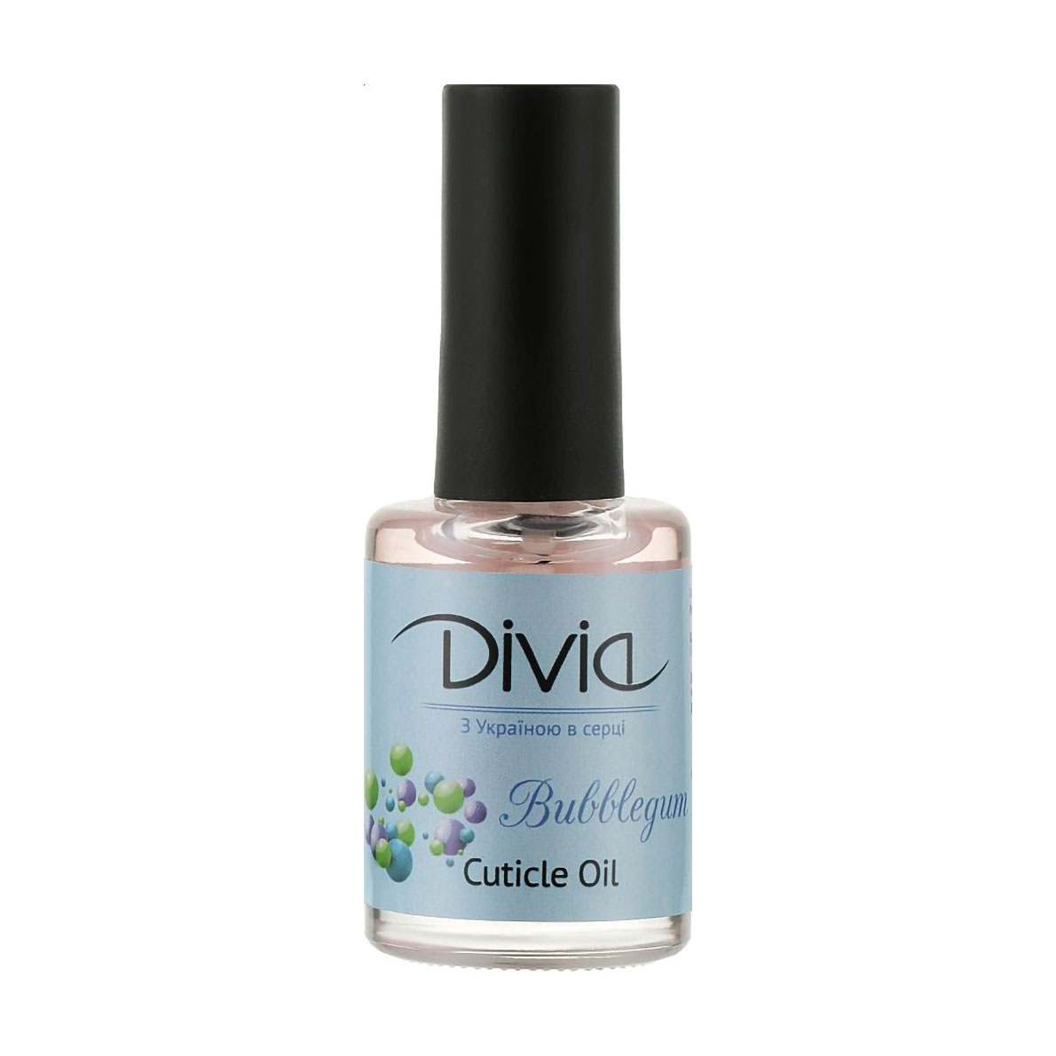 

Олія для кутикули Divia Cuticle Oil Бабл гам, 14 мл