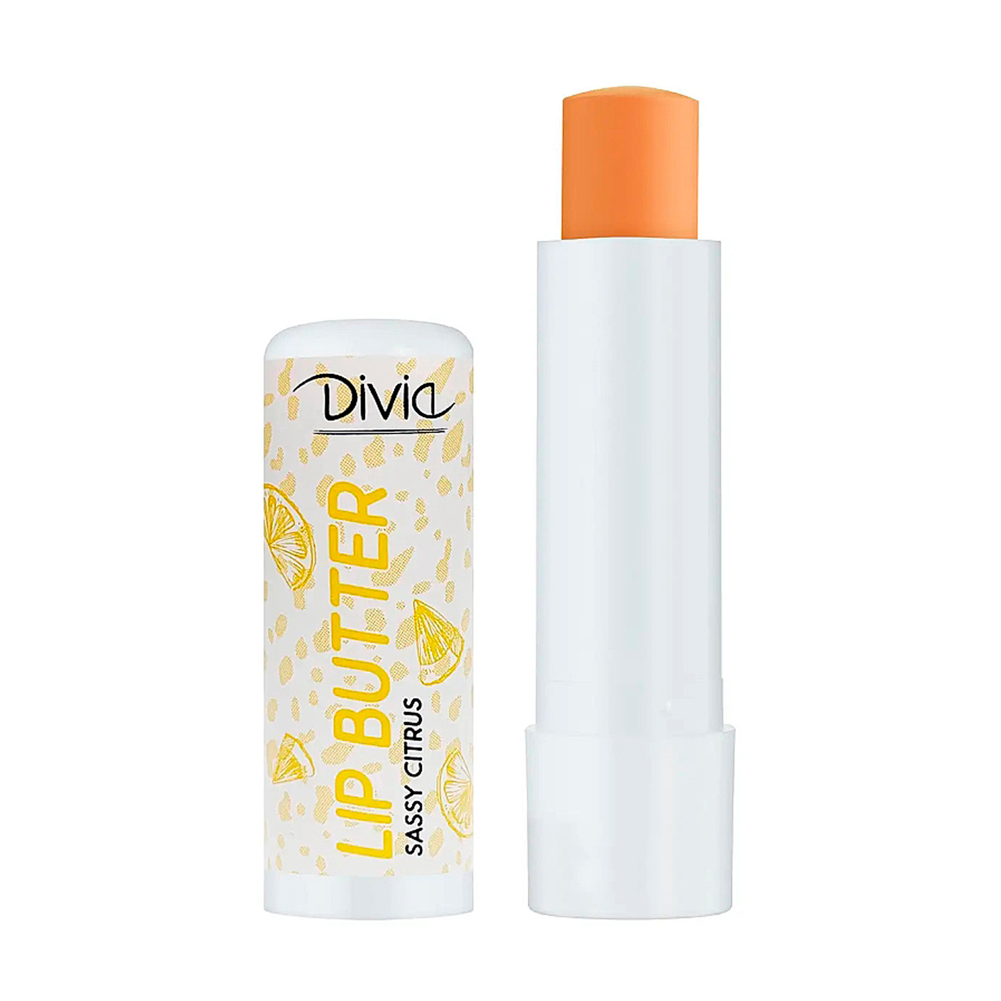 

Бальзам-олія для губ Divia Lip Butter, Sassy Citrus, 4.5 г