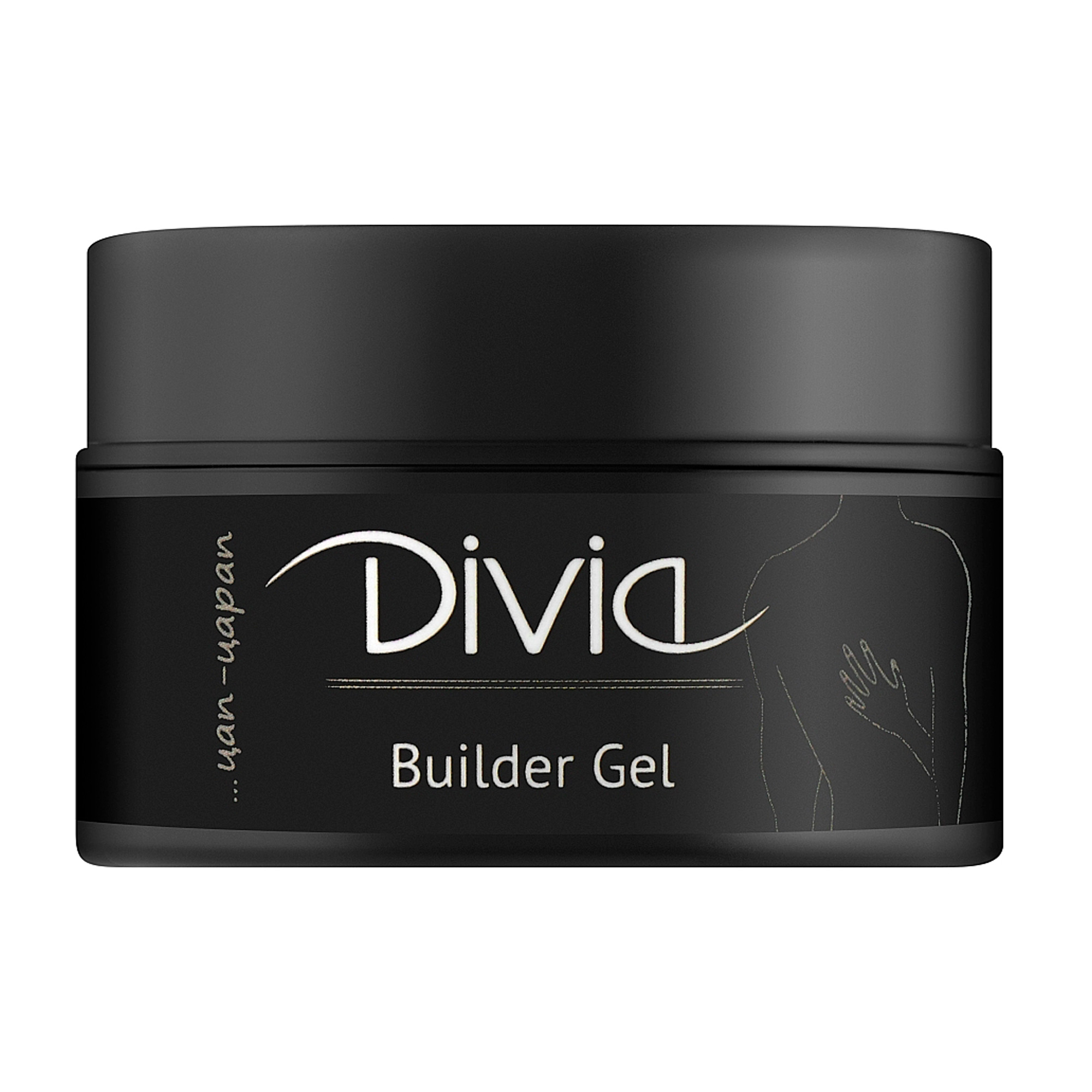 

Моделювальний гель для нігтів Divia Builder Gel Radiant/Zero Di1100, RZ08 Natural White, 14 мл