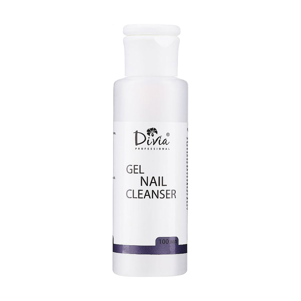 

Засіб для зняття липкого шару Divia Gel Nail Cleanser, 100 мл