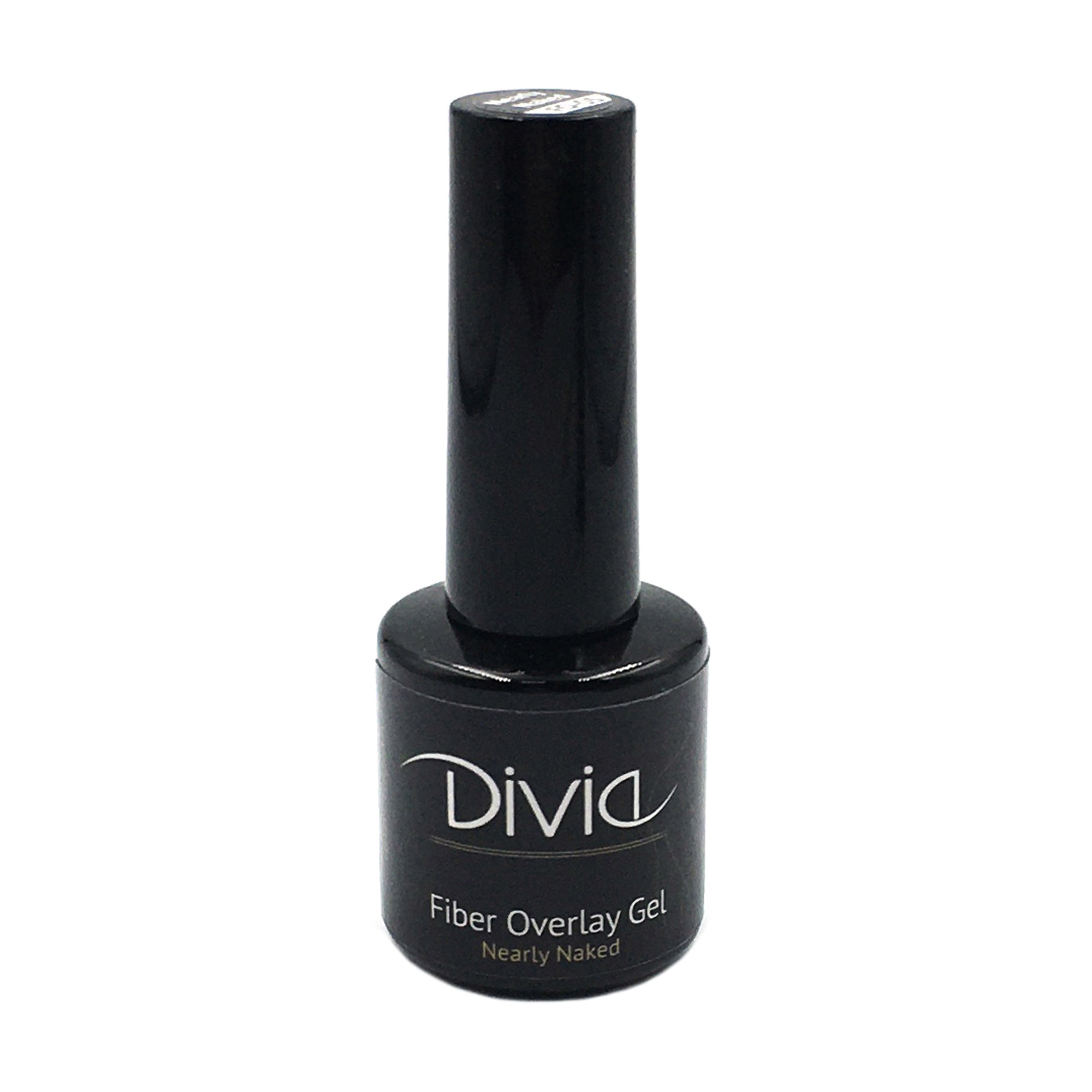 

Файбер база для гель-лаку Divia Fiber Overlay Gel Di1004, з армуючими волокнами, FO05 Nearly Naked, 8 мл