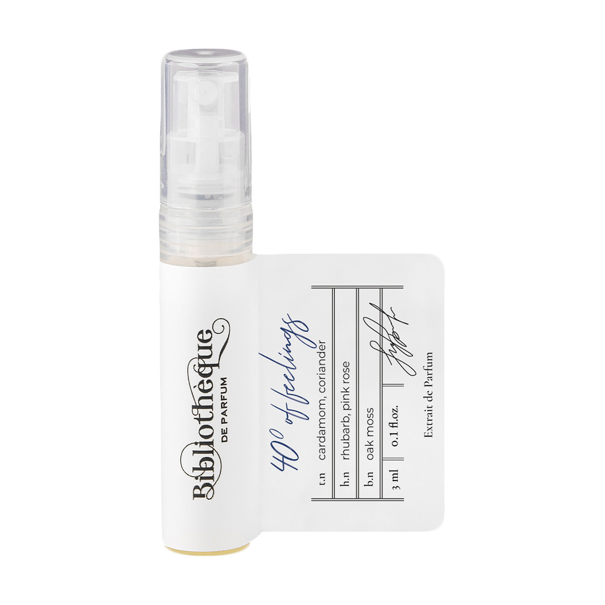 

Bibliotheque de Parfum 40 Of Feelings Парфумована вода чоловіча, 3 мл (пробник)