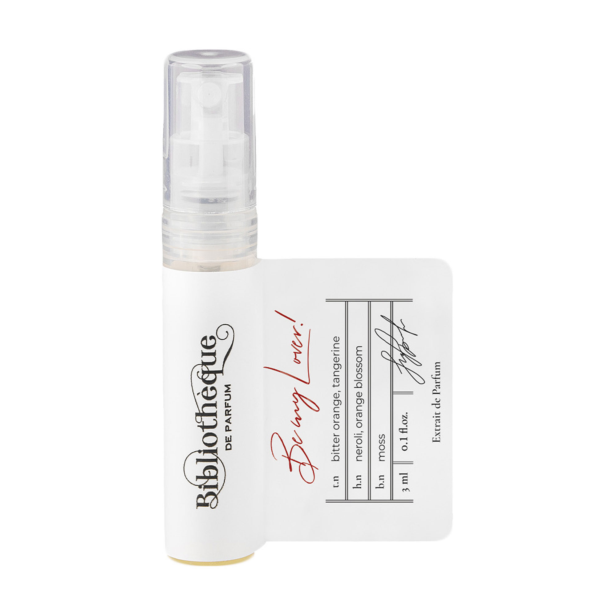 

Bibliotheque de Parfum Be My Lover! Парфумована вода жіноча, 3 мл (пробник)