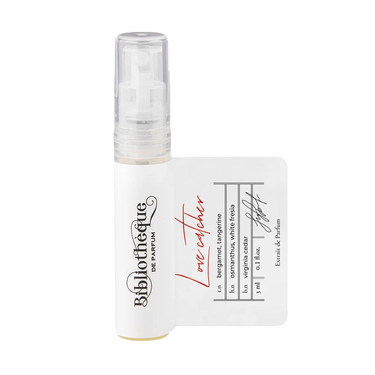 

Bibliotheque de Parfum Love Catcher Парфумована вода жіноча, 3 мл (пробник)