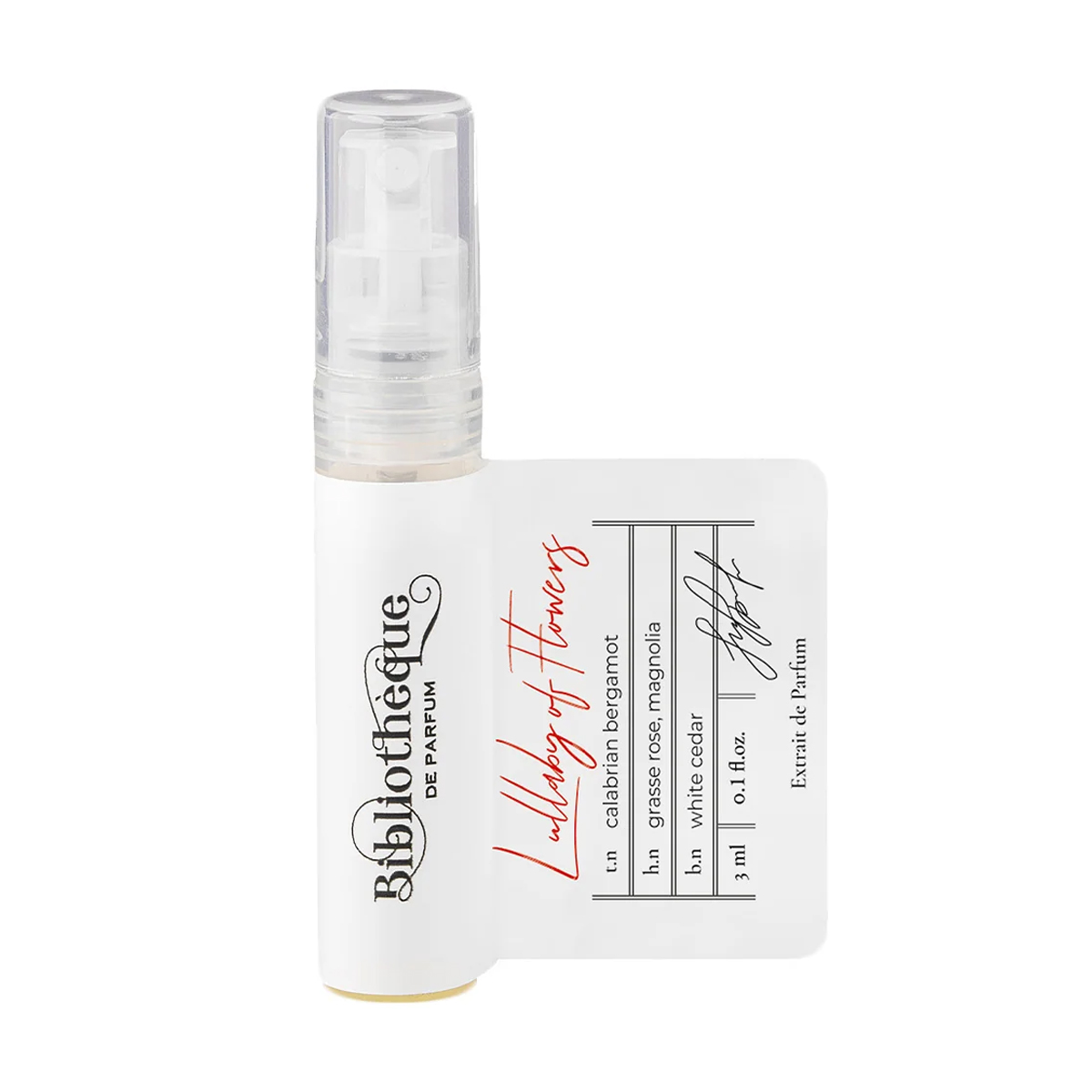 

Bibliotheque de Parfum Lullaby Of Flowers Парфумована вода жіноча, 3 мл (пробник)