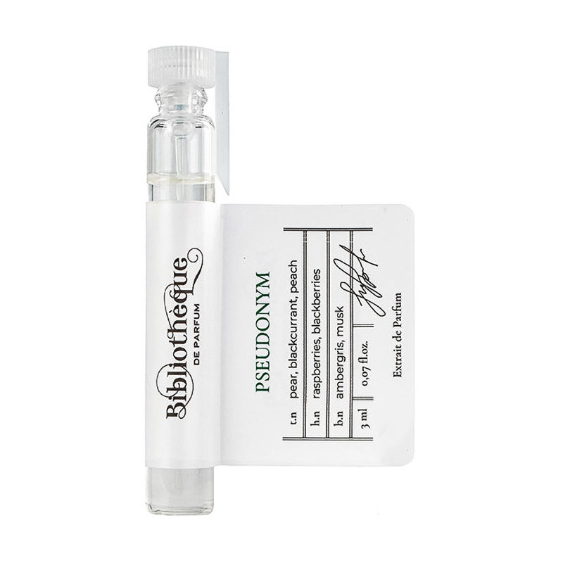 

Bibliotheque de Parfum Pseudonym Парфумована вода жіноча, 3 мл (пробник)