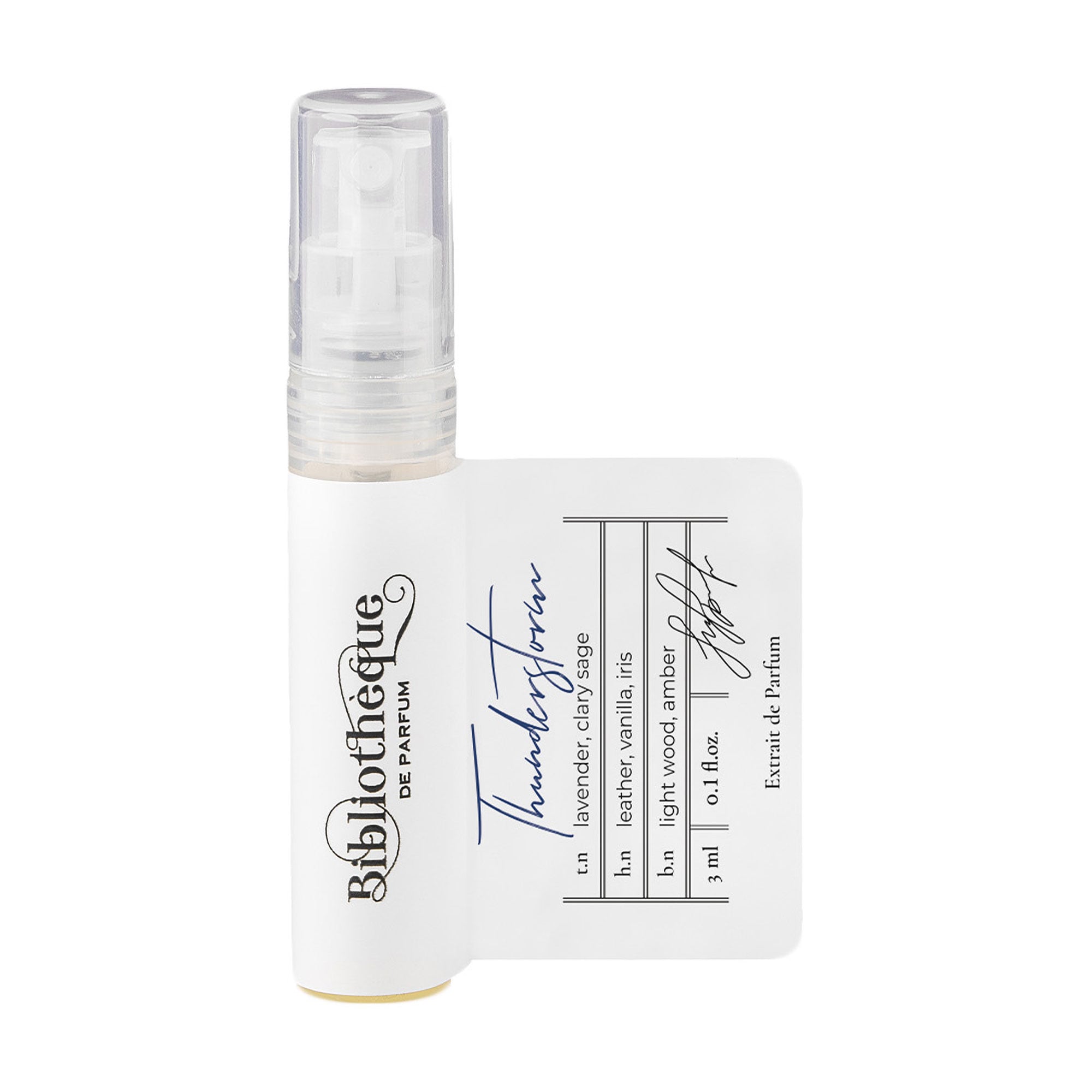 

Bibliotheque de Parfum Thunderstorm Парфумована вода унісекс, 3 мл (пробник)