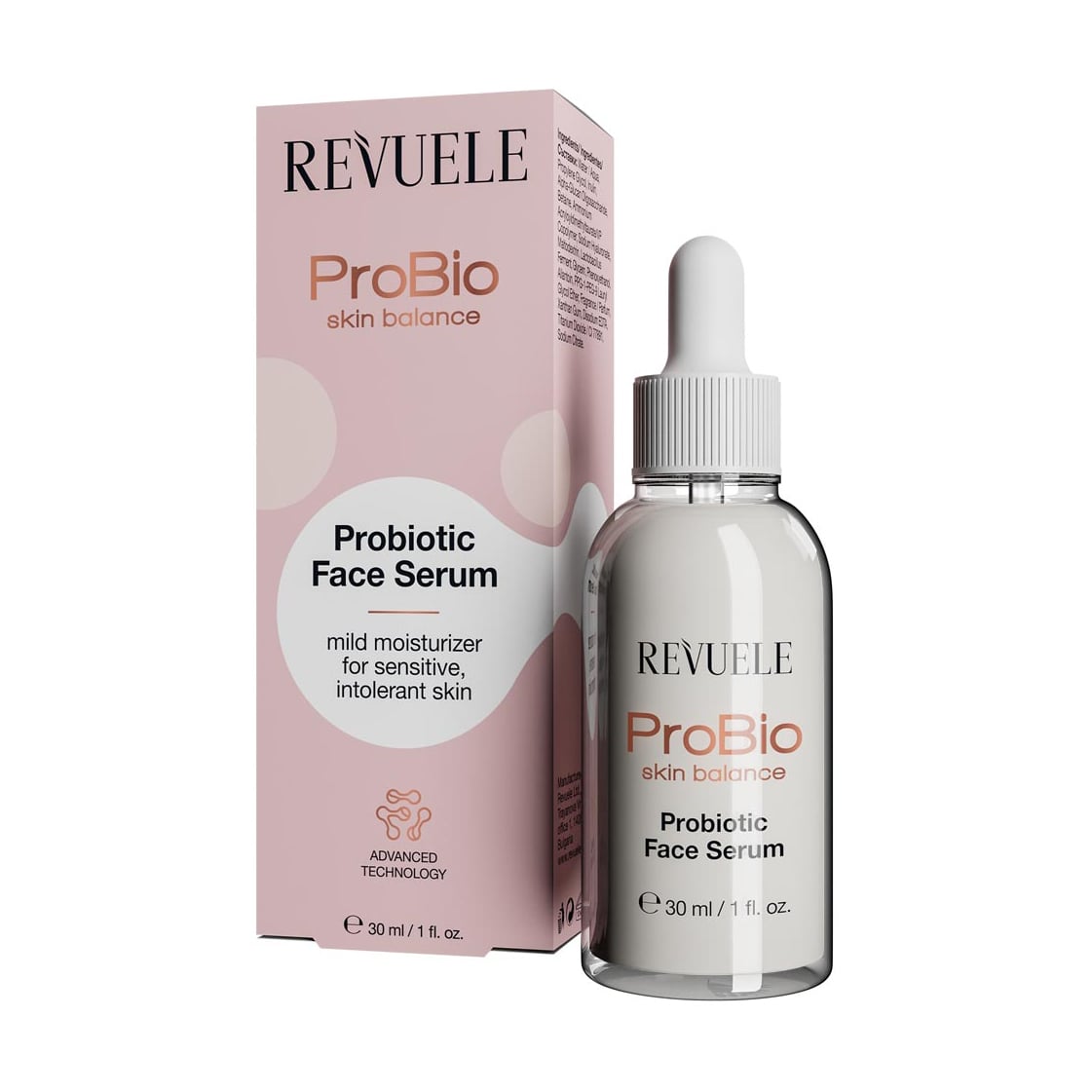 

Уцінка! Сироватка для обличчя Revuele Probio Skin Balance Probiotic Face Serum з пробіотиками, 30 мл