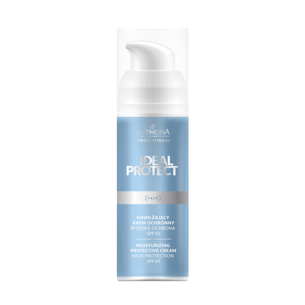 

Зволожувальний сонцезахисний крем для обличчя Farmona Professional Ideal Protect Moisturizing Protective Cream SPF50, 50 мл