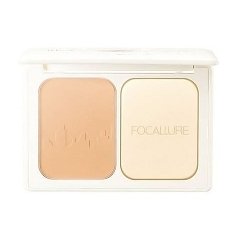 

Уцінка! Компактна пудра для обличчя Focallure Ultimate Blurring Setting Powder FA338, PC02 Warm Ivory, 9 г