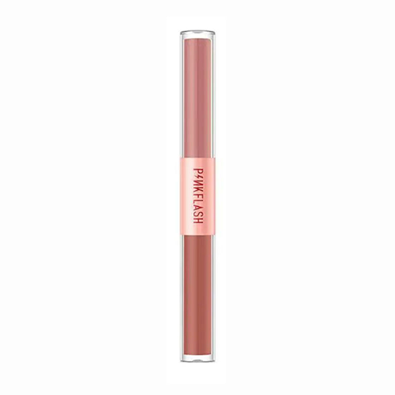 

Подвійна помада-блиск для губ 2в1 Pinkflash Duo Lipgloss M03, 2*1.4 г
