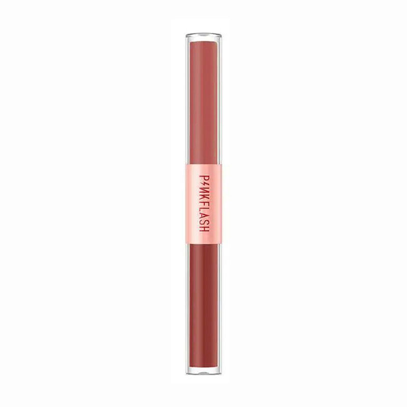 

Уцінка! Подвійна помада-блиск для губ 2в1 Pinkflash Duo Lipgloss V05, 2*1.4 г