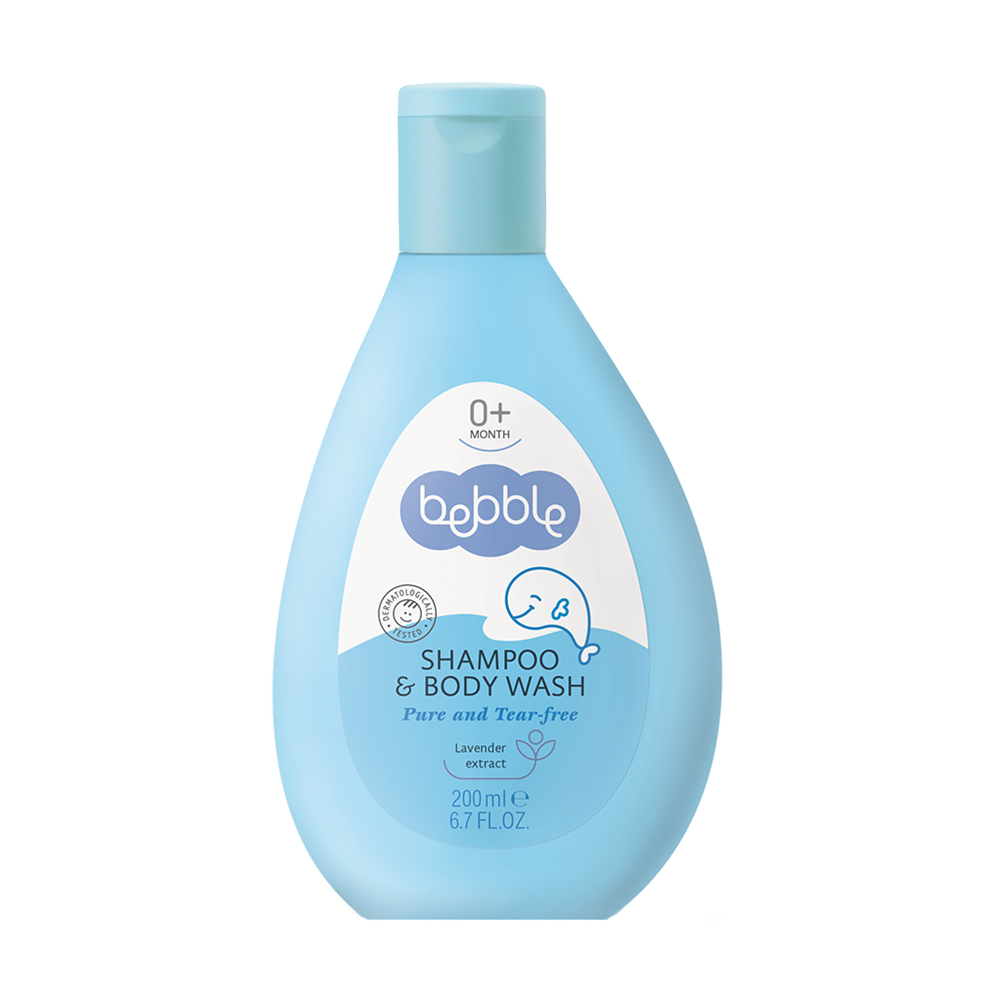 

Дитячий шампунь-гель для волосся та тіла Bebble Shampoo & Body Wash Лаванда, 200 мл