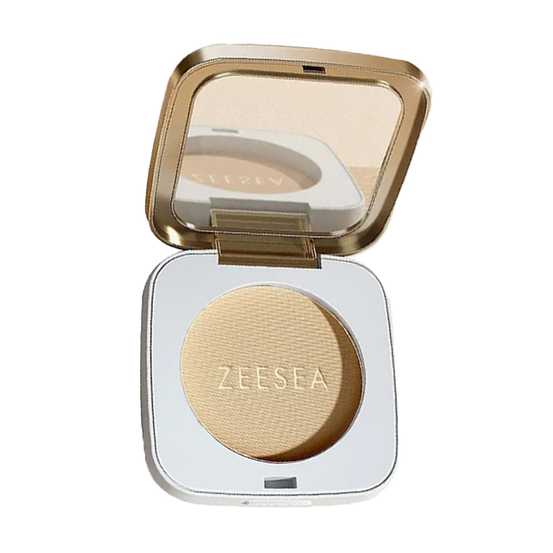 

Уцінка! Пресована пудра для обличчя Zeesea Soft Velvet Pressed Powder 02 Natural, 7 г