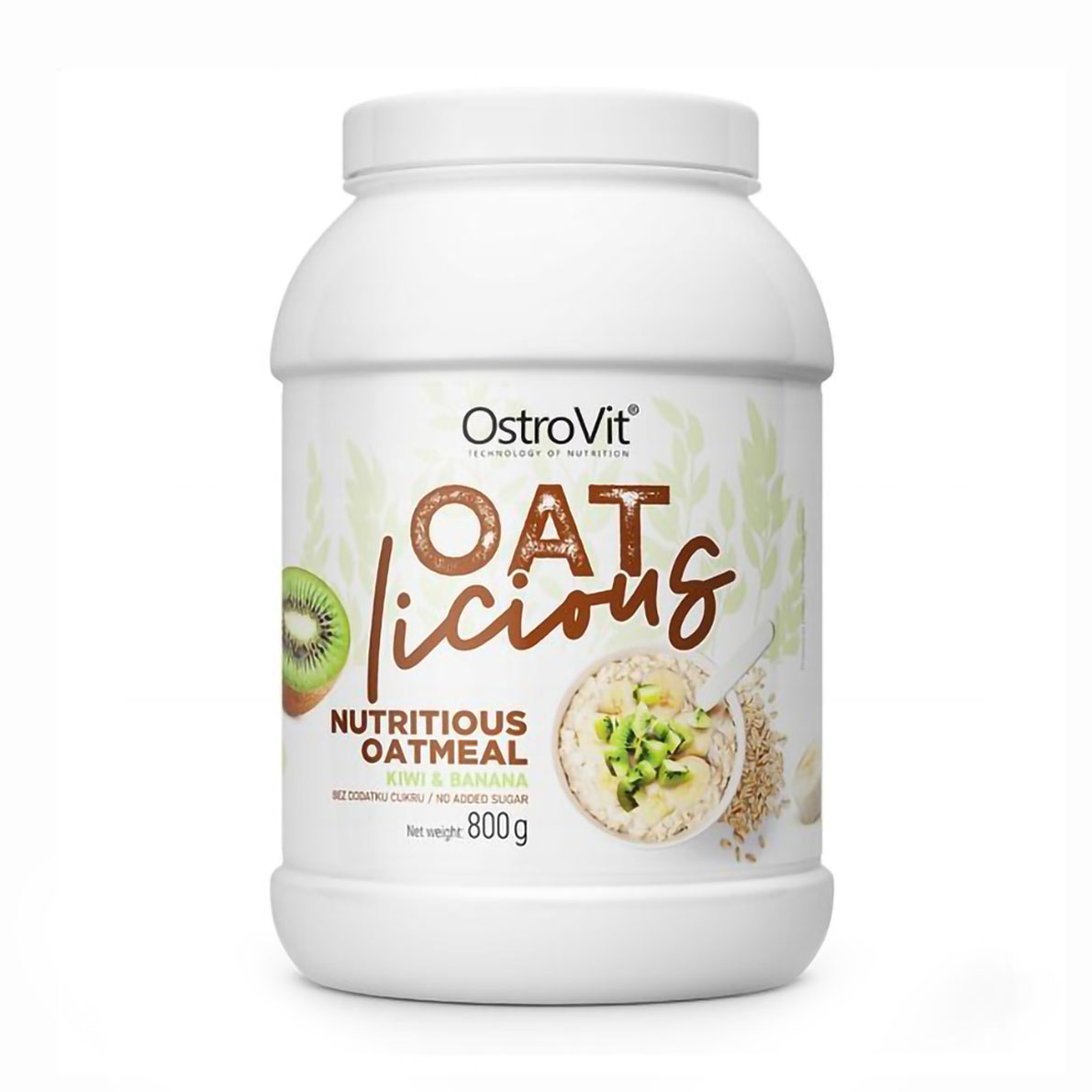 

Вівсяна каша OstroVit OATlicious зі смаком ківі та банану, 800 г