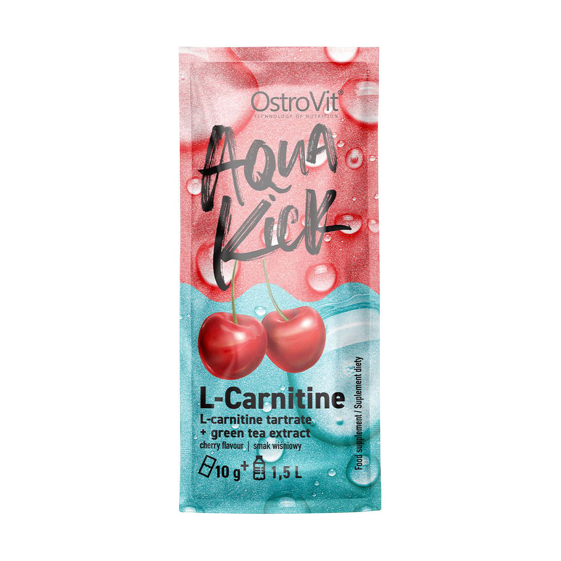 

L-Карнітин OstroVit Aqua Kick L-Carnitine в порошку, 24*10 г