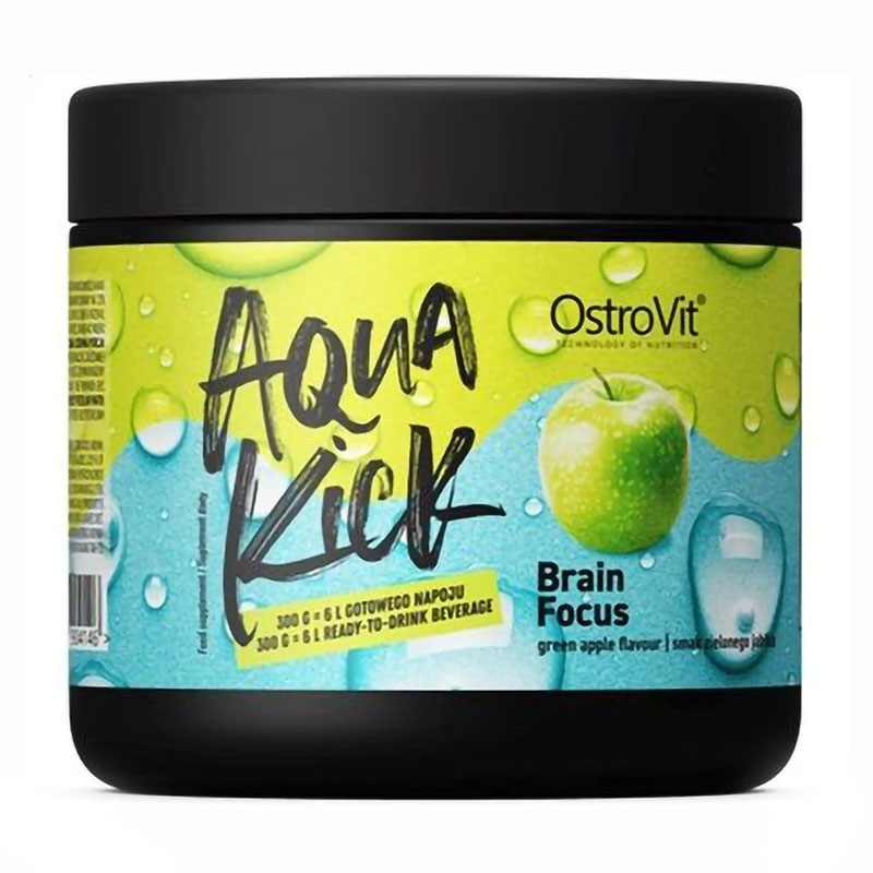 

Мозговий фокус OstroVit Aqua Kick Brain Focus в порошку, 300 г