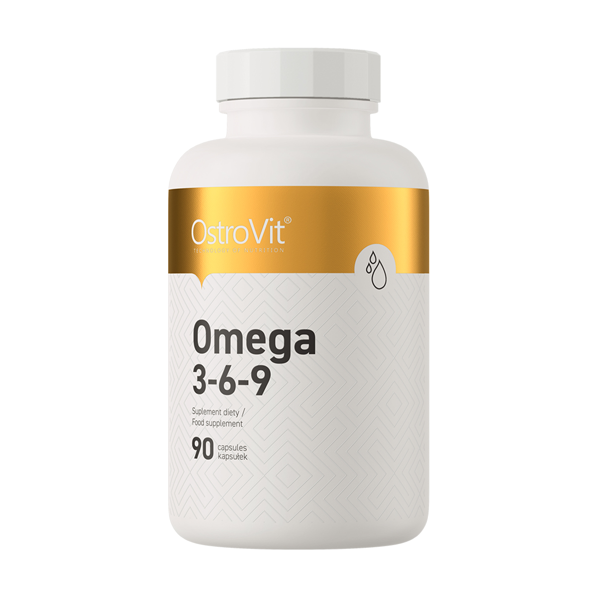 

Омега 3-6-9 OstroVit Omega 3-6-9, 90 капсул