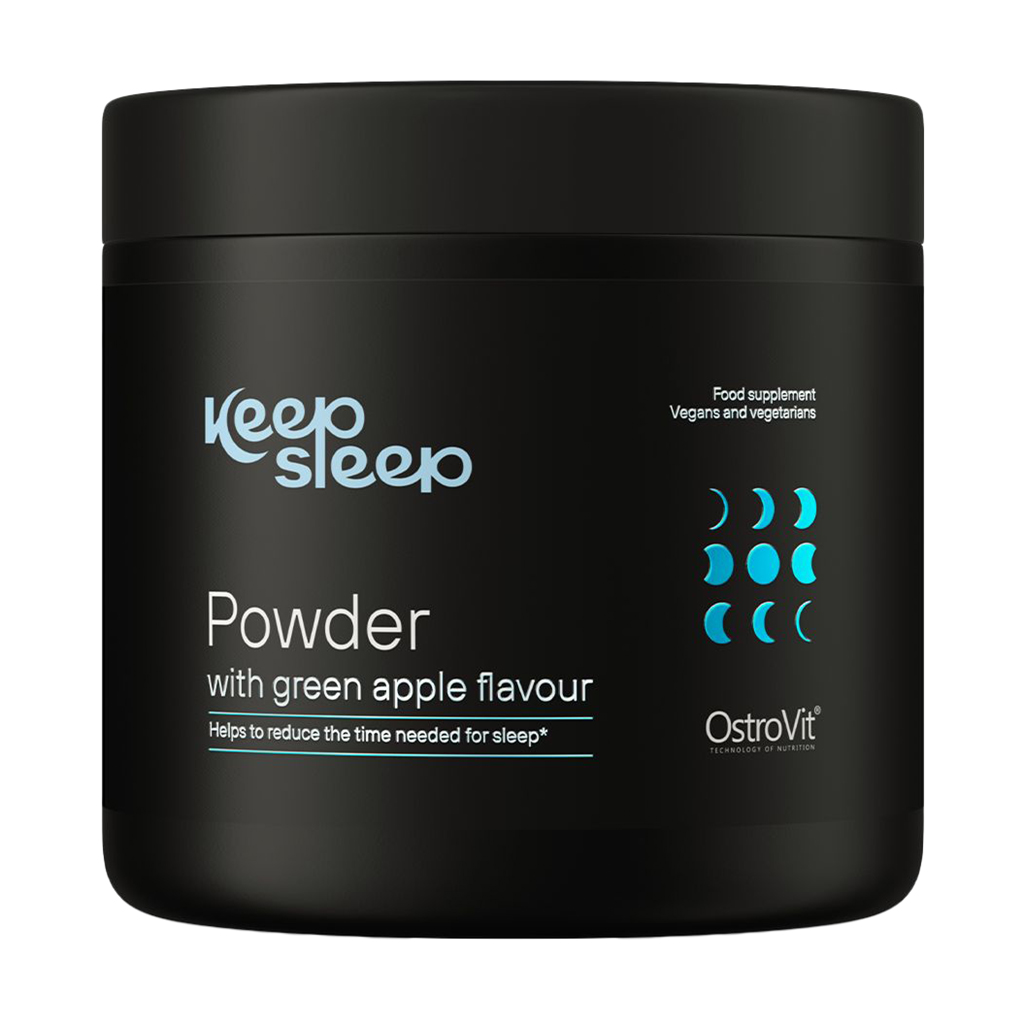 

Комплекс для сну OstroVit Sleep Well Зелене яблуко, в порошку, 270 г