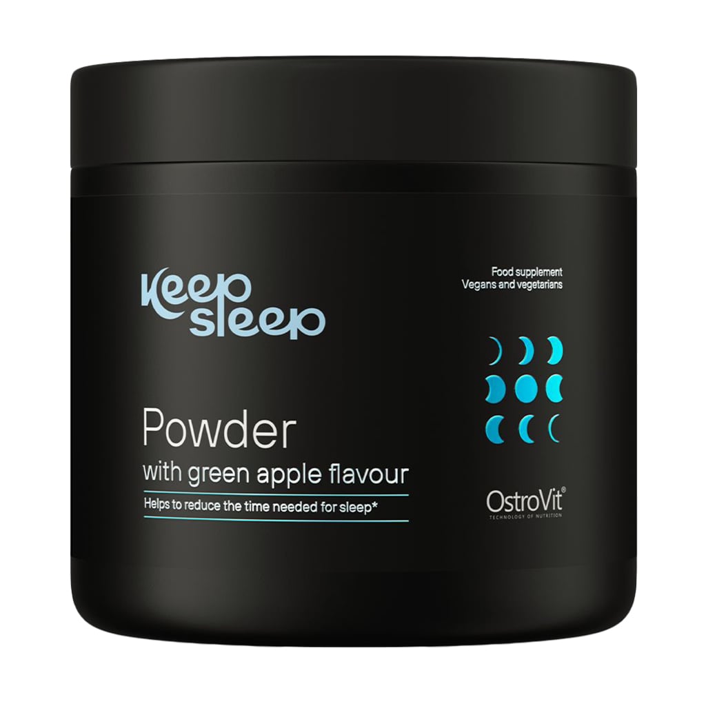 

Комплекс для сну OstroVit Sleep Well Зелене яблуко, в порошку, 270 г