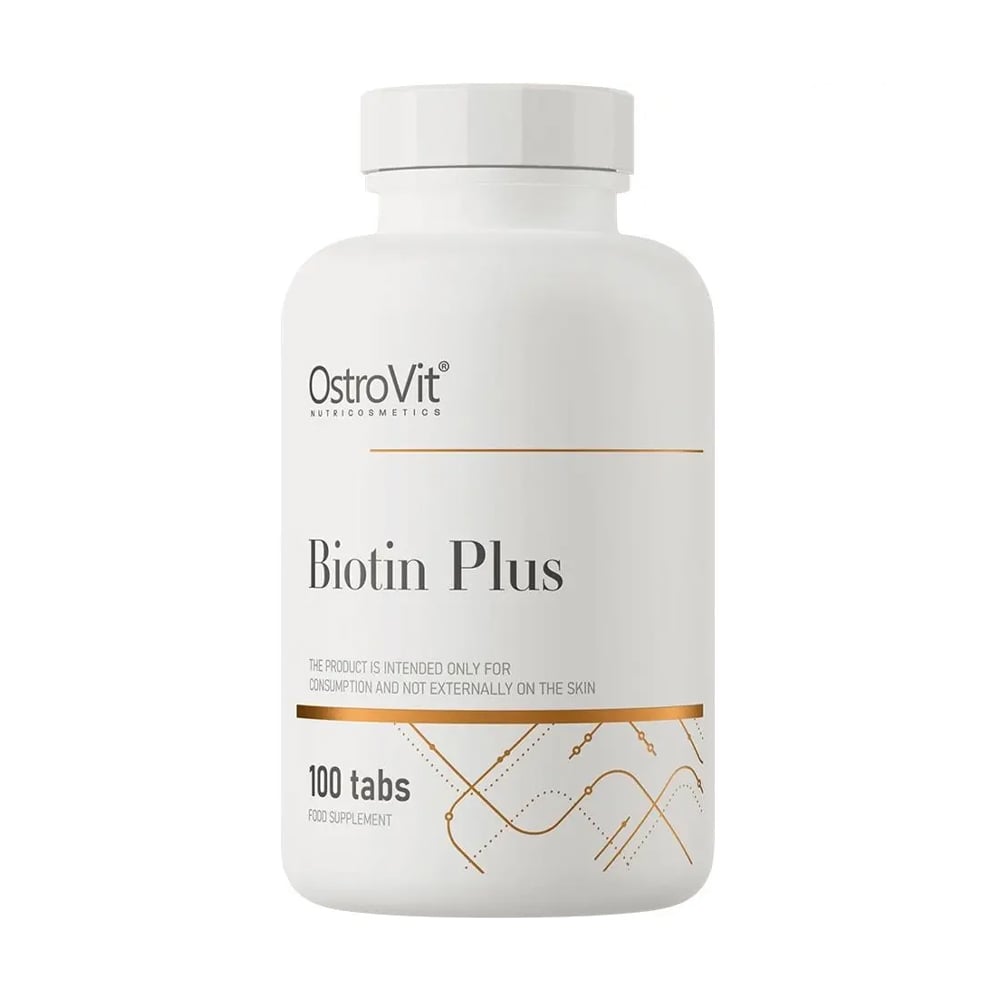 

Біотин OstroVit Biotin Plus, 100 таблеток