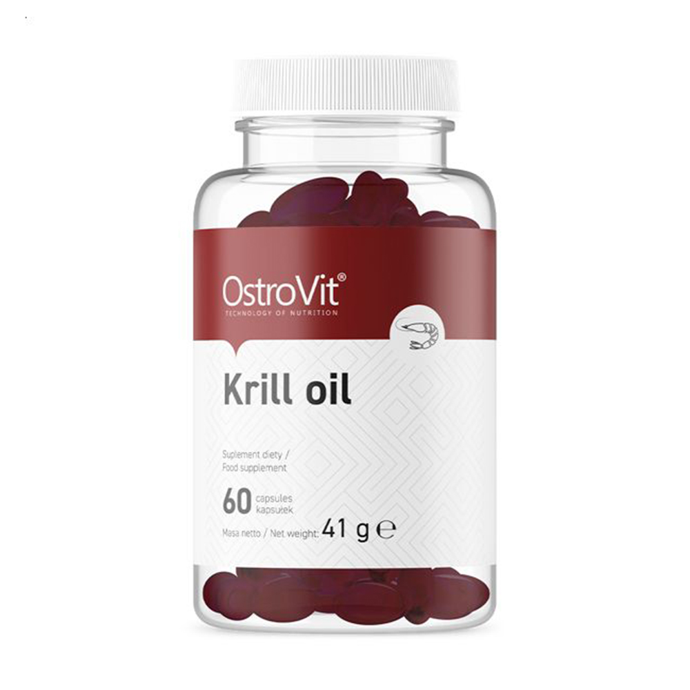 

Олія антарктичного криля OstroVit Krill Oil, 60 капсул